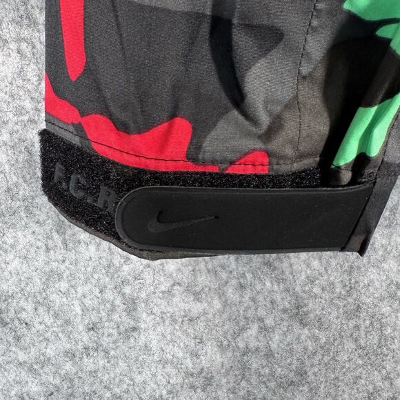 Nike FC Real Bristol FCRB Storm-Fit Rain Jacket Mens XL Gray Camo Warm Up Hood - Picture 6 of 16